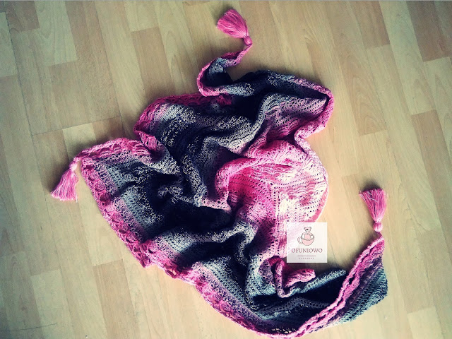 Shawl Lost in Time - Ofuniowo Handmade