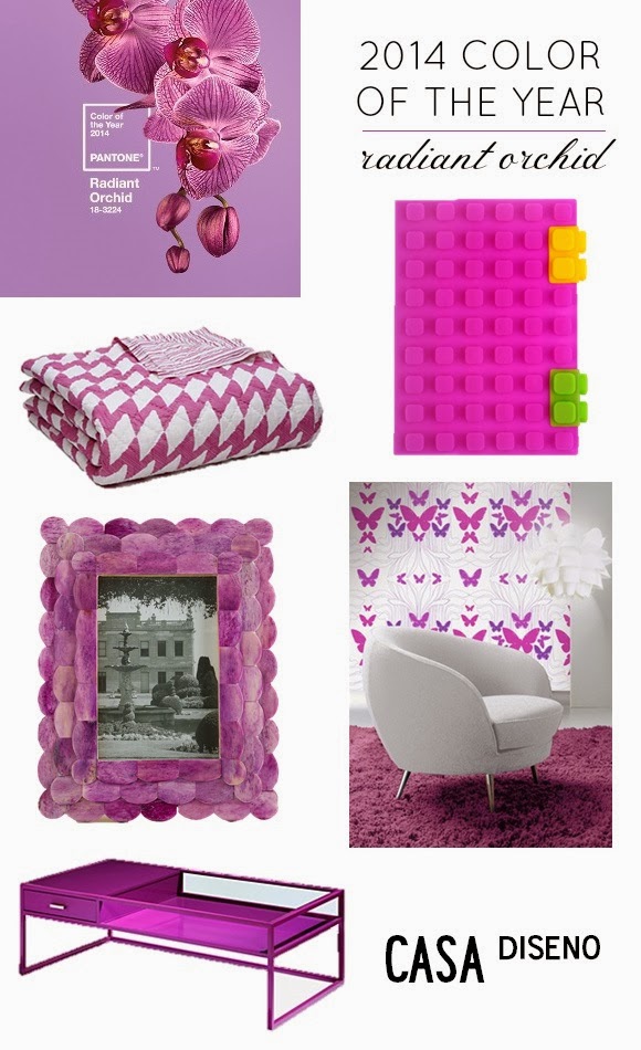 Homez Deco - Kreative Homez: PANTONE NAMES RADIANT ORCHID 2014 ...