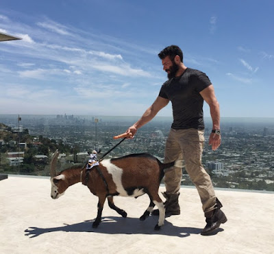 Dan Bilzerian Pet Goat