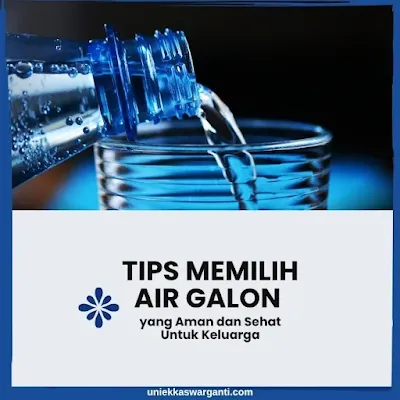 tips memilih air galon yang aman
