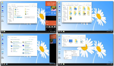 ScreenShot Windows 9 Skin Pack/Theme For Windows 7 and Windows 8