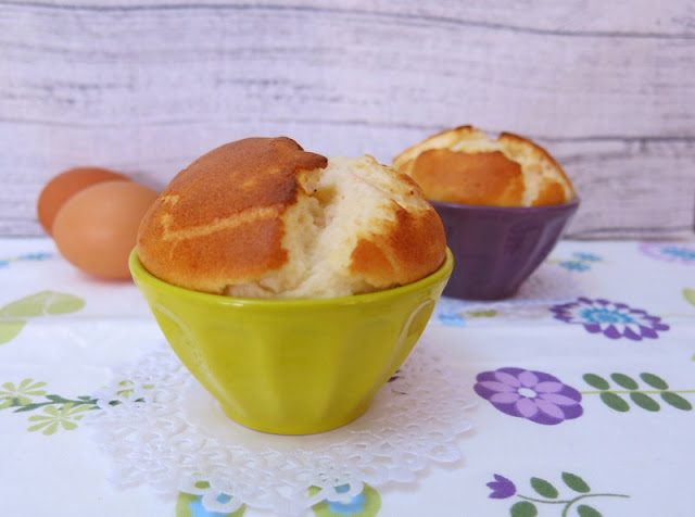 SOUFFLÉ DE PAVO Y QUESO 