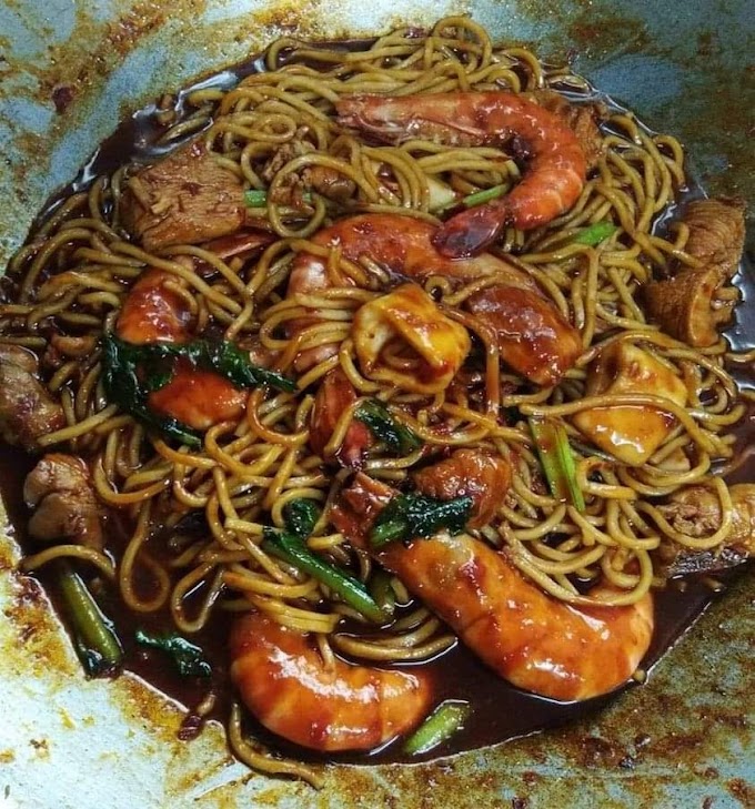 RESEPI MEE GORENG BASAH