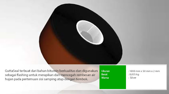 Atap Bitumen Guttapral - Harga Atap Guttapral