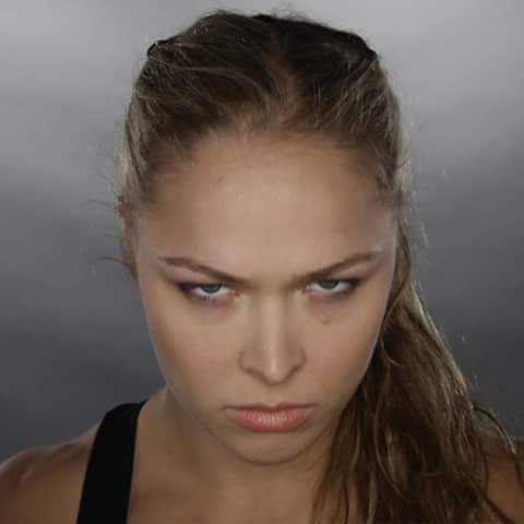 Ronda Rousey Angry image