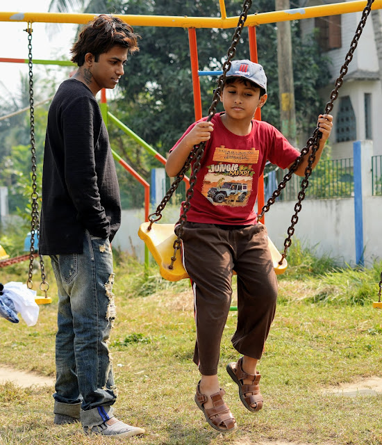 Sourajit Saha With Nephew 10