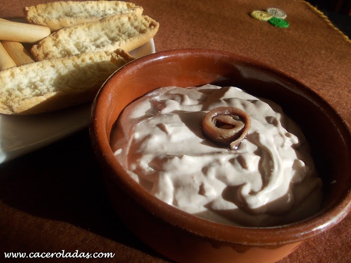 Paté de anchoas casero (Solo 3 minutos) 