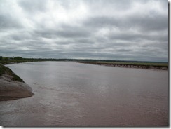 Petitcodiac River 1 hr after Tidal Bore