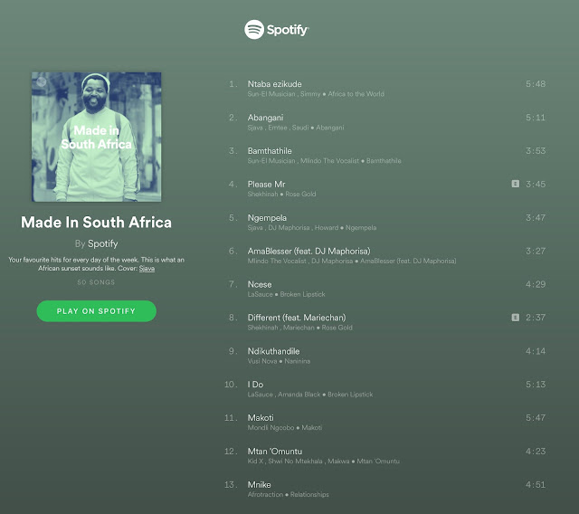 Enjoy A Proudly South African Celebration with @SpotifySA #HeritageDay #SpotifySouthAfrica