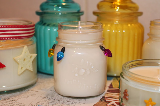 Home-made candles - candle making process tutorial