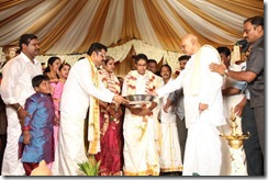 Rosaiah at KS Ravikumar Daughter Marriage Photos