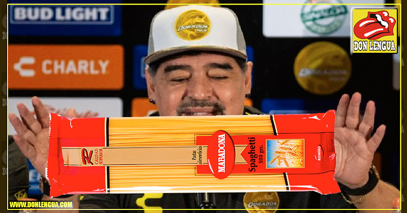 Maradona podría venir a Venezuela a inaugurar su fábrica de Pastas