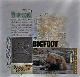 Scrapbooking: Alaska Bigfoot