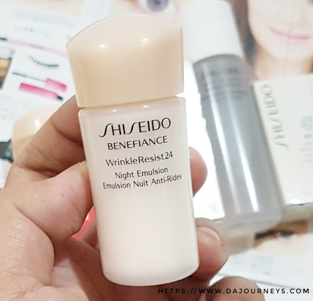 Review Shiseido Benefiance WrinkleResist24 Night Emulsion