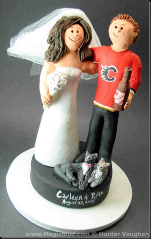 Redneck Wedding Cake Toppers