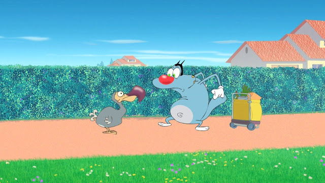 Oggy and the Cockroaches - Oggy and the Dodo bird (S04E57)