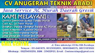 Jasa Service AC Murah Daerah Gresik 