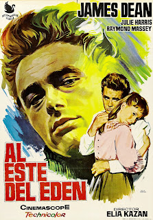 AL ESTE DEL EDÉN. Cartel: 70 x 100 cms. España. Arte: Francisco Fernández-Zarza "Jano". Imprenta: Farmat - Velasco S.A., Madrid. AL ESTE DEL EDÉN. East of Eden. 1955. Estados Unidos. Dirección: Elia Kazan. Reparto: James Dean, Raymond Massey, Julie Harris, Richard Davalos, Jo Van Fleet, Burl Ives, Albert Dekker, Lois Smith, Harold Gordon.