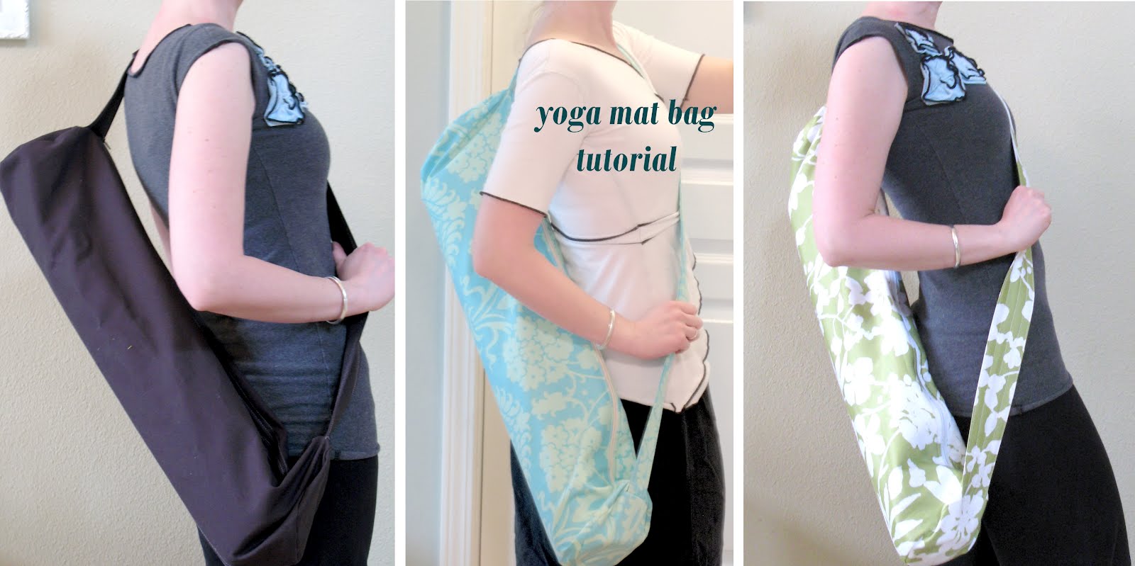 Modest Maven: Yoga Mat Bag Tutorial
