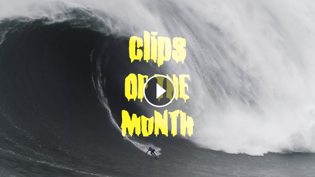 Is This The Most Terrifying Wave Ever Filmed at Nazare Clips of the Month Feb 2020