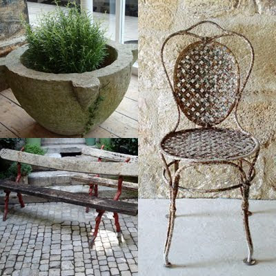 French Garden Furniture Metal on Adore Old French Garden Furniture  Rust   All