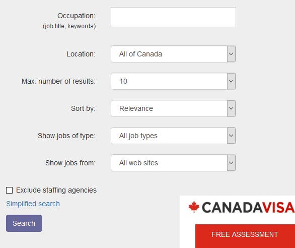 Canada Job Search Tool - How to Find Job in Canada for Yourself