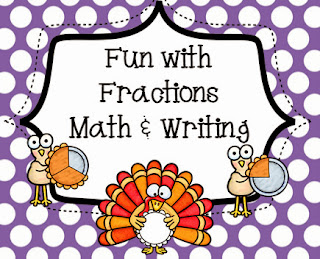 http://www.teacherspayteachers.com/Product/Thanksgiving-Fun-with-Fractions-and-Writing-962986