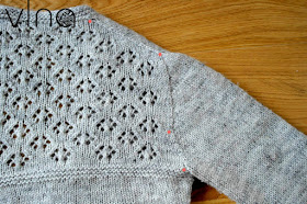 how to knit modified raglan sleeves
