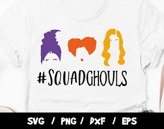 Sanderson Sisters Shirt, Squadghouls Hocus Pocus SVG Shirt, Halloween SVG, Hocus Pocus Vectors, Halloween Shirt, Svg, Hocus Pocus Cricut