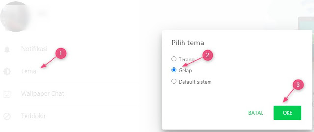 Cara Mengaktifkan Mode Gelap WhatsApp Web