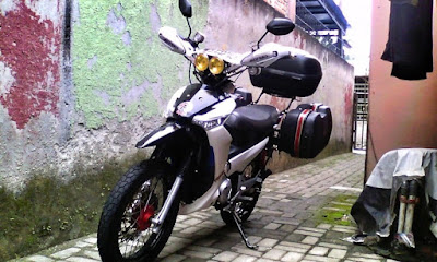 Modifikasi Motor Bebek Touring