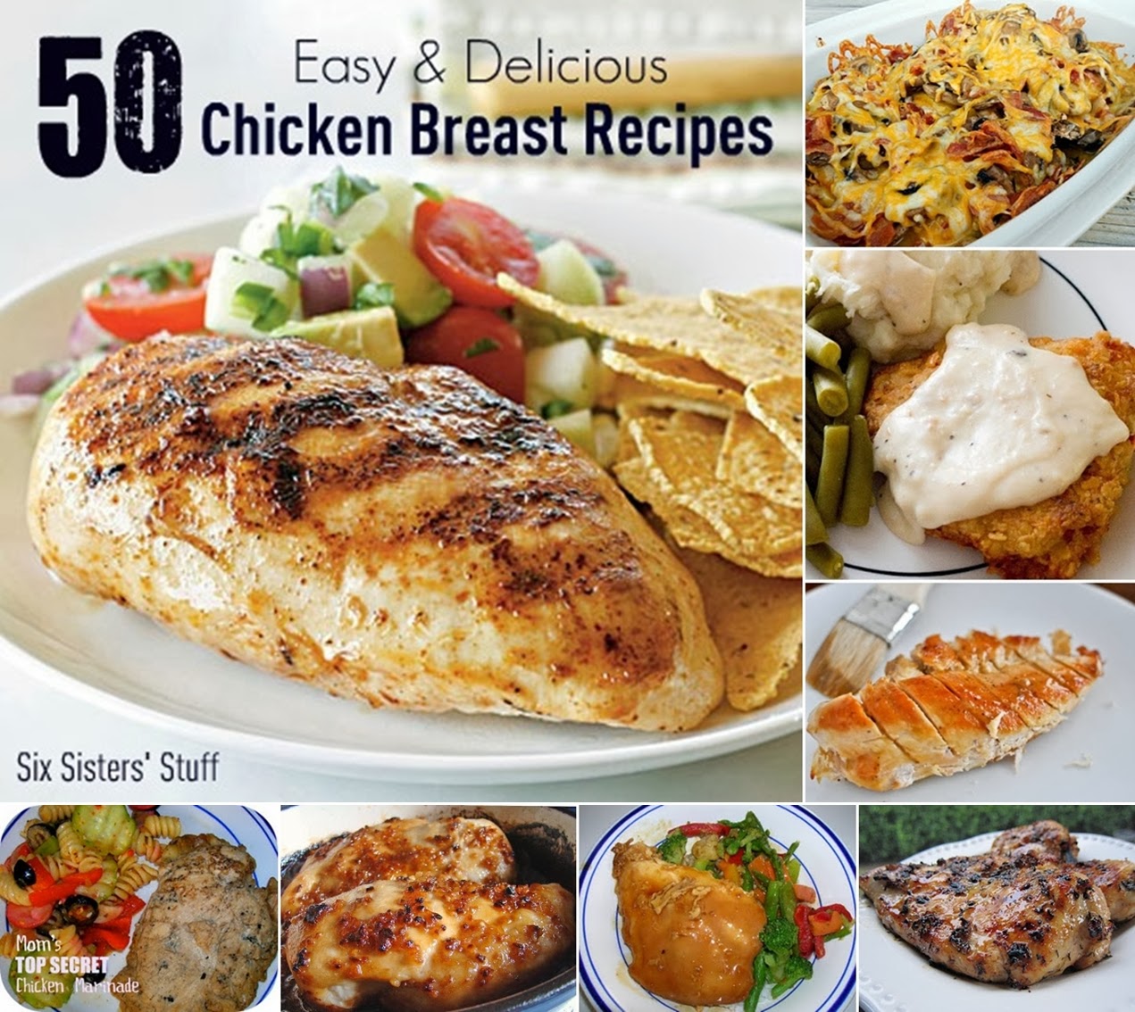 50 Easy and Delicious Chicken Breast Recipes - DIY Craft ...