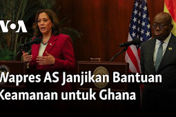Wapres AS Kamala Harris Janjikan Bantuan Keamanan untuk Ghana