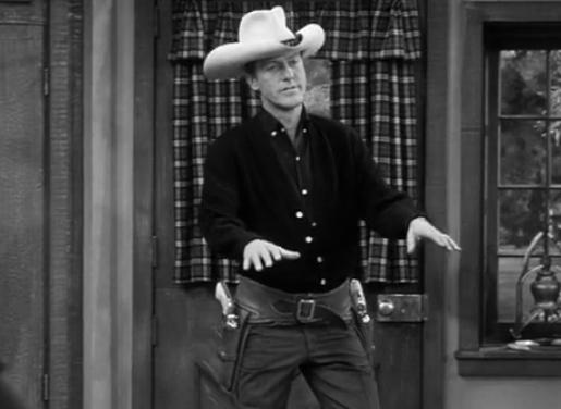 Image result for dick van dyke show gun