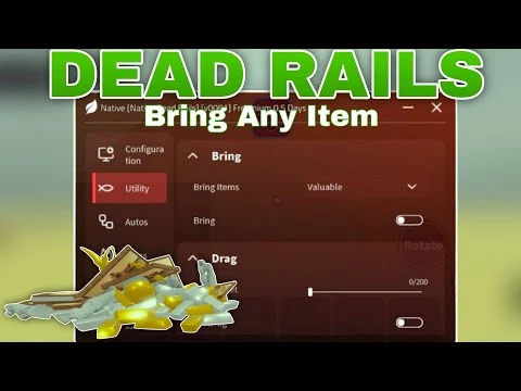 Dead Rails Script: Efficient Gold Gathering on Roblox