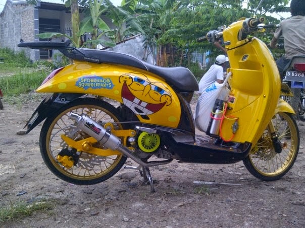 Kumpulan Foto Foto Modifikasi Scoopy Terkeren 2019