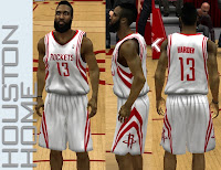 NBA 2K13 Houston Rockets Home Jersey