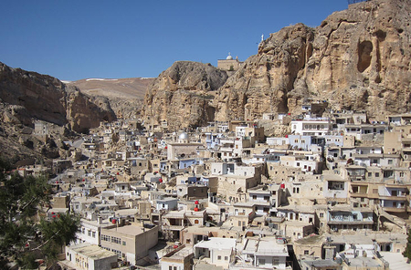 Syrian Christian town of Maaloula