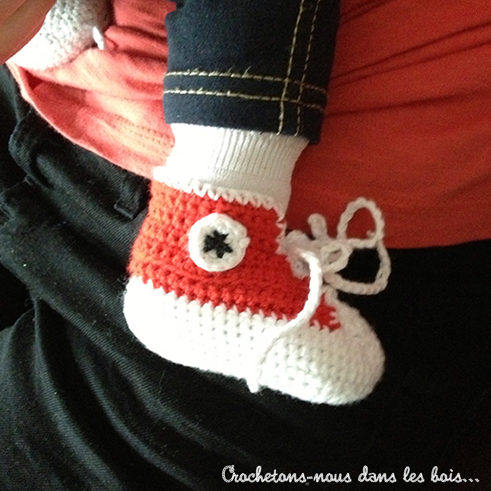 Converse réalisées au crochet