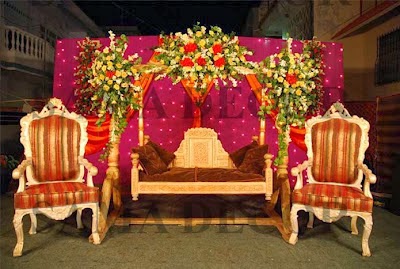ABS Events Mehndi stage decoration  in Islamabad Birthday  