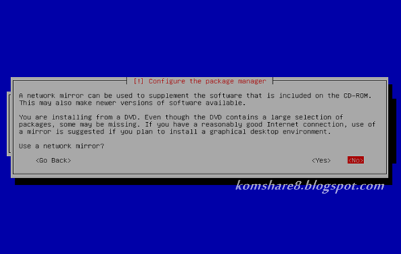 Configure the package manager