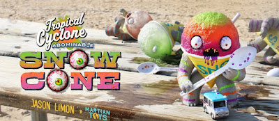 Abominable Snow Cone Tropical Cyclone Flavored Vinyl Figure by Jason Limon x Martian Toys