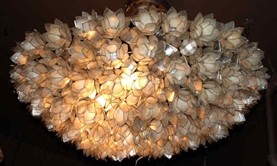 Enrich The Interior design Of your house By making use of Capiz Hanging Lighting , Home Interior Design Ideas , http://homeinteriordesignideas1.blogspot.com/