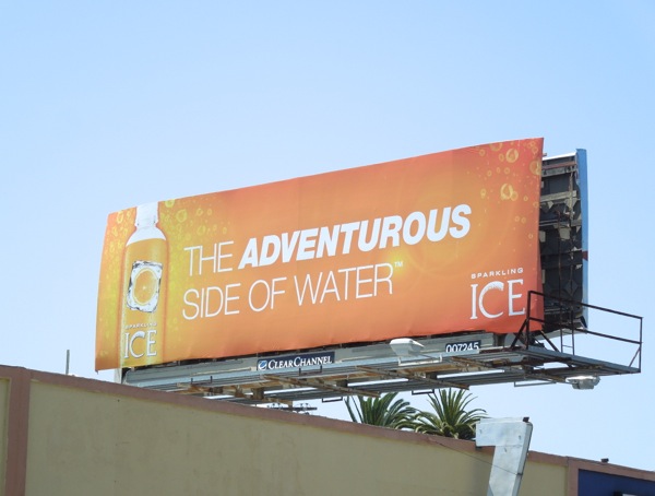 Sparkling Ice Water billboard