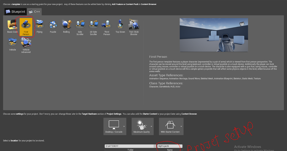 Game Devlopment And Game Information How To Setup Character For Unreal Engine 4 A To Z