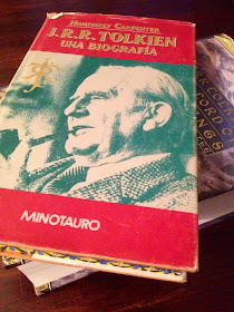 JRR Tolkien - Una biografía / Humphrey Carpenter / Editorial Minotauro - Artículos sobre Tolkien en el fancine y el troblogdita - Álvaro García