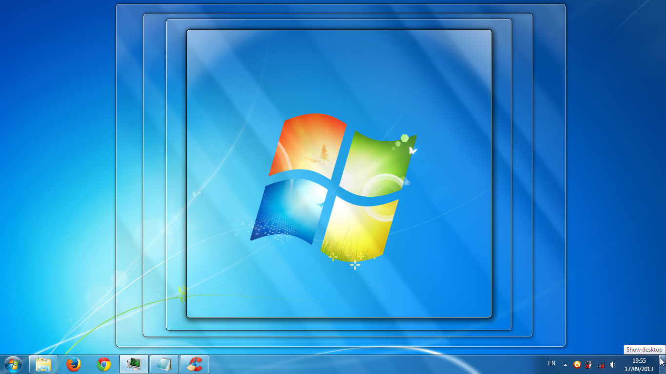 Aero Peek Windows 7