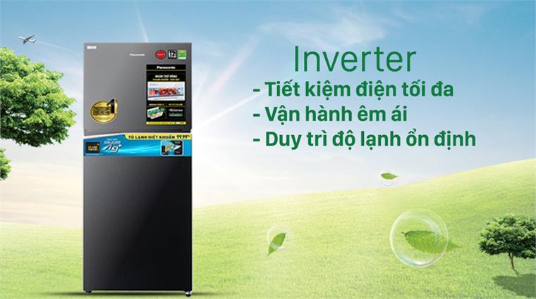 Tủ lạnh Panasonic Inverter 306L NR-TV341BPKV