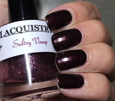 Lacquistry Nail Polish Vamps Group Customs; Sultry Vamp