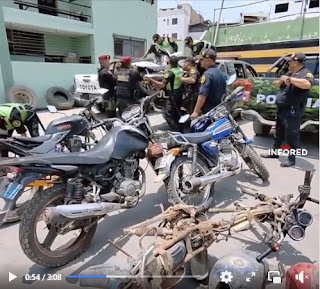 CAÑETE: POLICÍA INTERVINO 4 TALLERES CLANDESTINOS